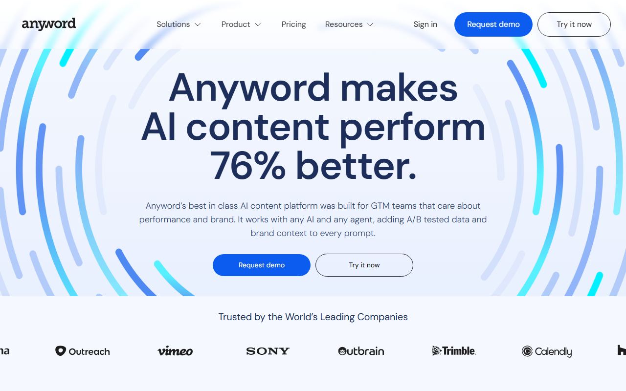Anyword 界面截图