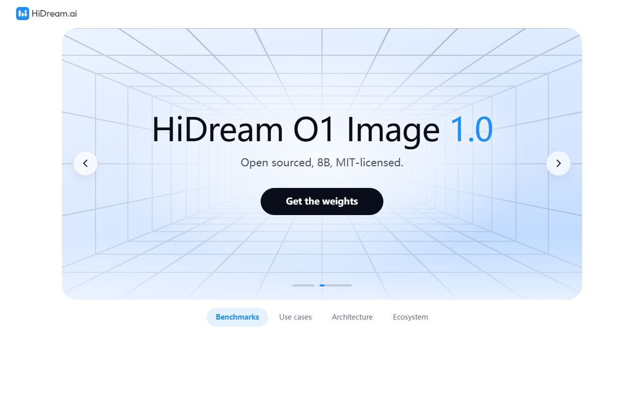 HiDream 界面截图